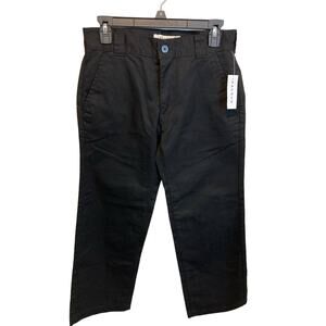 PacSun Women's Black Straight Casual Pants Wide Leg 28W x 30L New